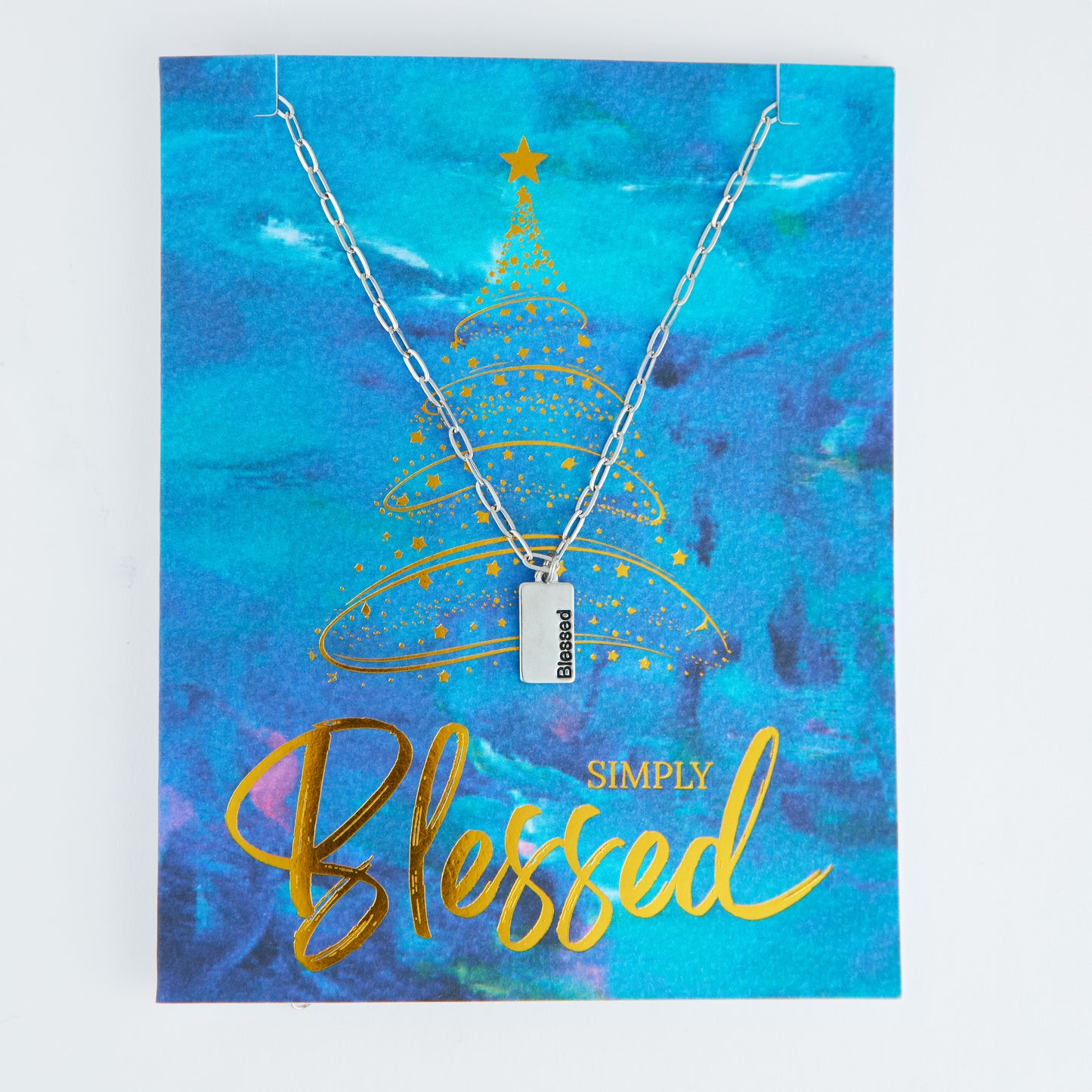 Amira Simply Blessed Greeting Card with Pendant Necklace