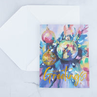Amira Season's Greetings Greeting Card with Pendant Necklace