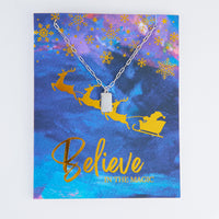 Amira Believe Greeting Card with Pendant Necklace
