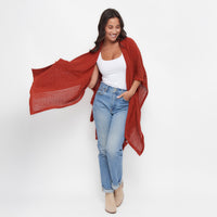 Presley One Size Open Sweater Knit Wrap