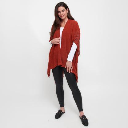 Presley One Size Open Sweater Knit Wrap