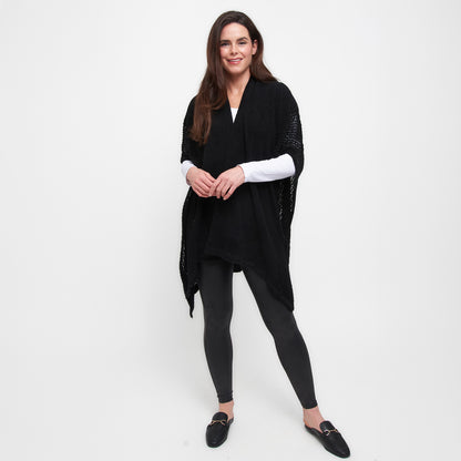 Presley One Size Open Sweater Knit Wrap