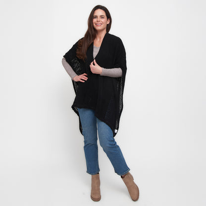 Presley One Size Open Sweater Knit Wrap