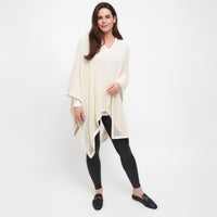 Presley One Size Open Sweater Knit Poncho