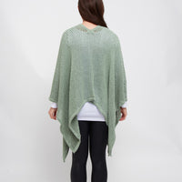 Presley One Size Open Sweater Knit Poncho