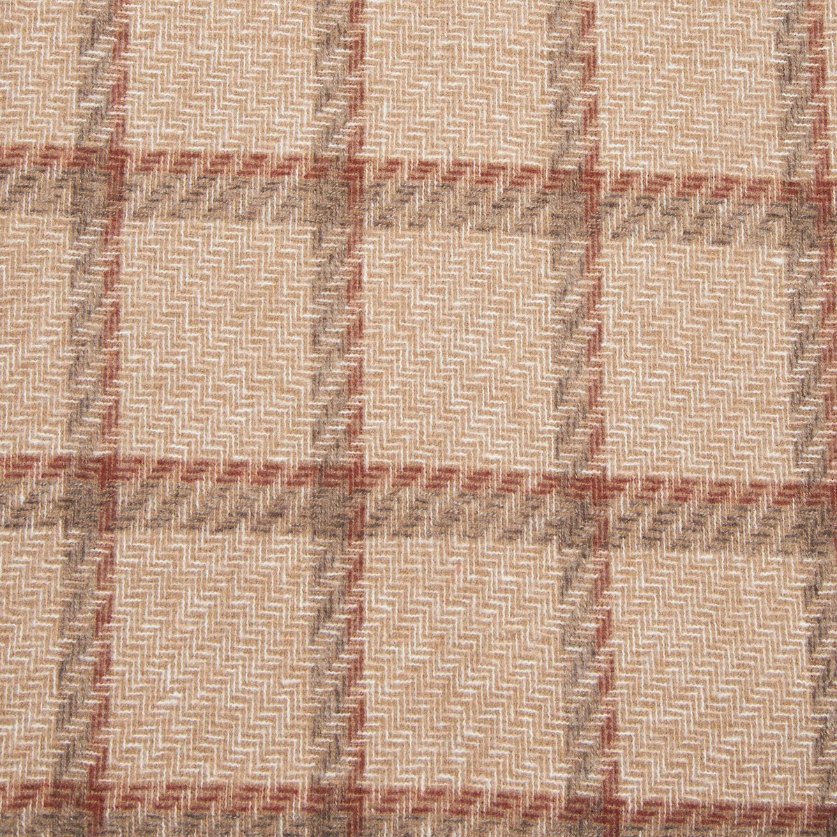 Cameron Wool Blend Windowpane Winter Scarf