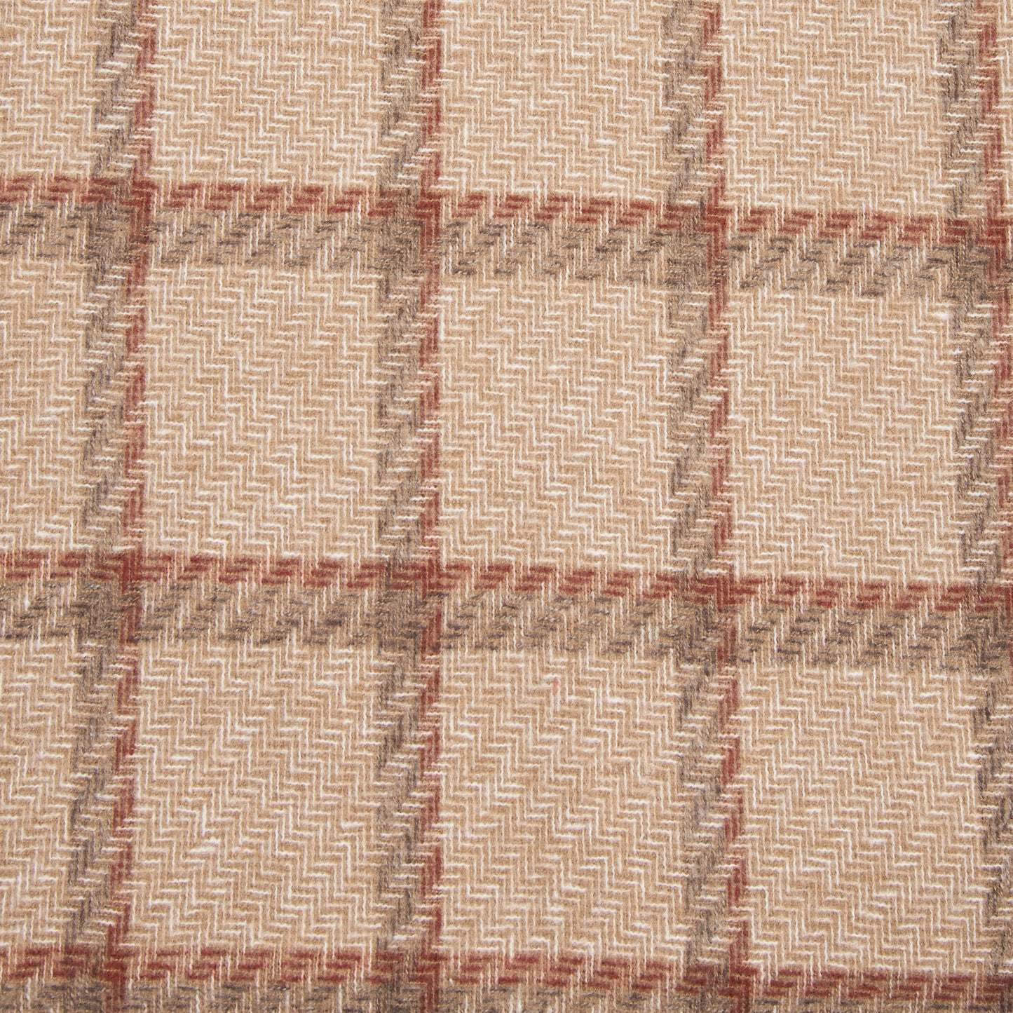 Cameron Wool Blend Windowpane Winter Scarf