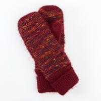 Kirry Knit Flecked Winter Mittens