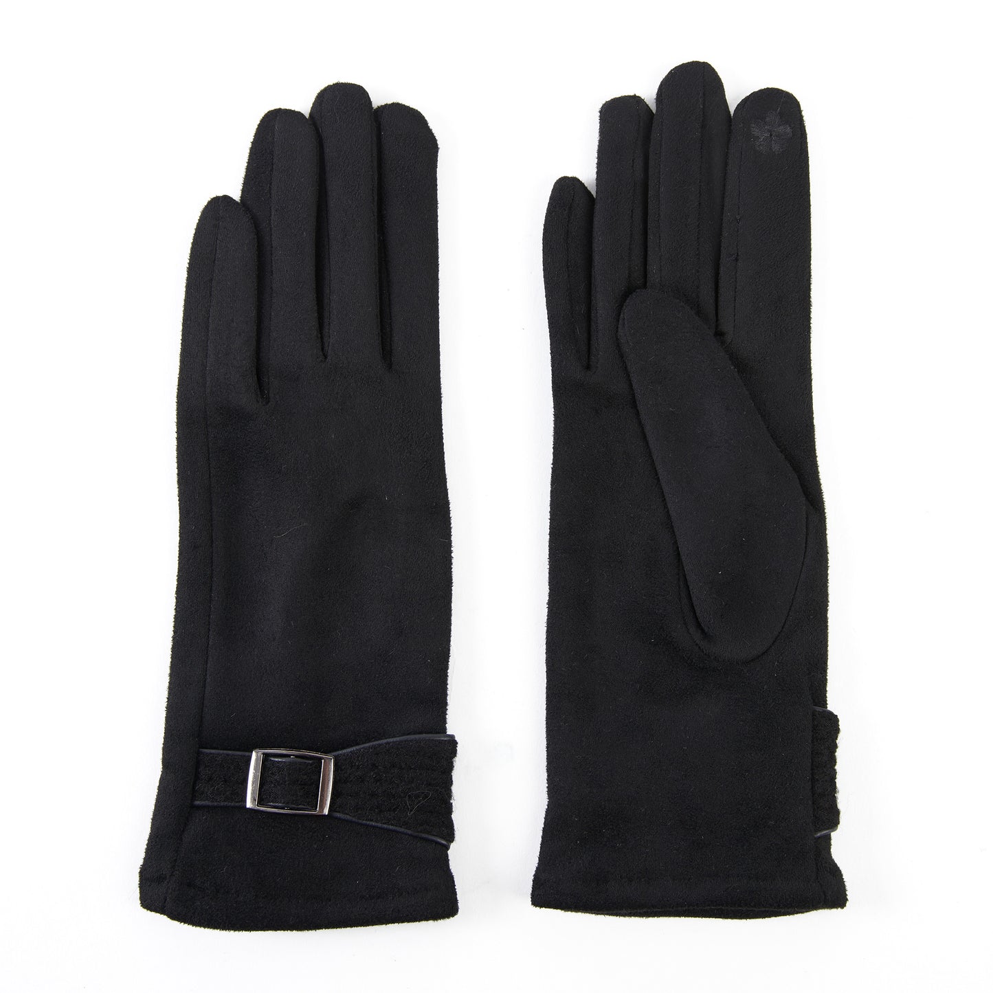 Anna Belted Cuff Texting Winter Gloves