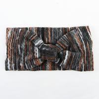 Emmy Striped Knotted Cold Weather Winter Fashion Headband