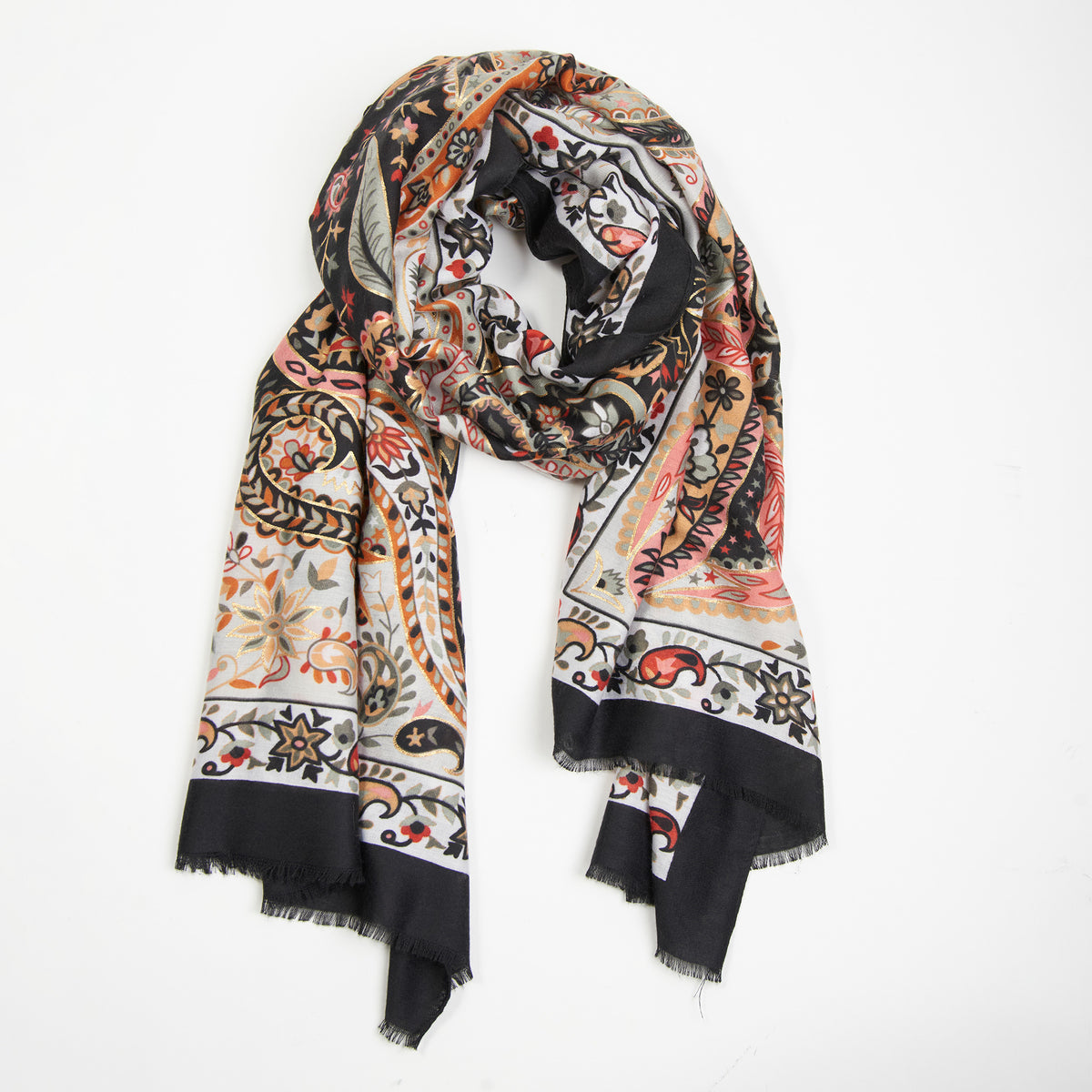 Amina Paisley Lightweight Fashion Scarf