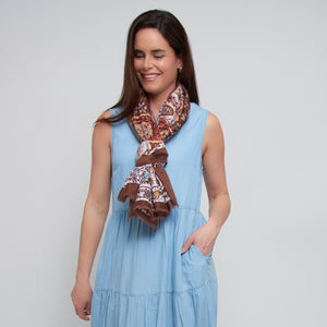 Amina Paisley Lightweight Fashion Scarf