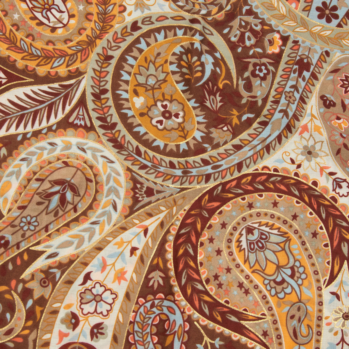 Amina Paisley Lightweight Fashion Scarf