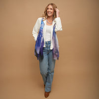 Raelynn Abstract Floral Lightweight Fashion Scarf