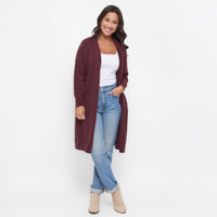 Madison Jade Knit Cardigan with Pockets