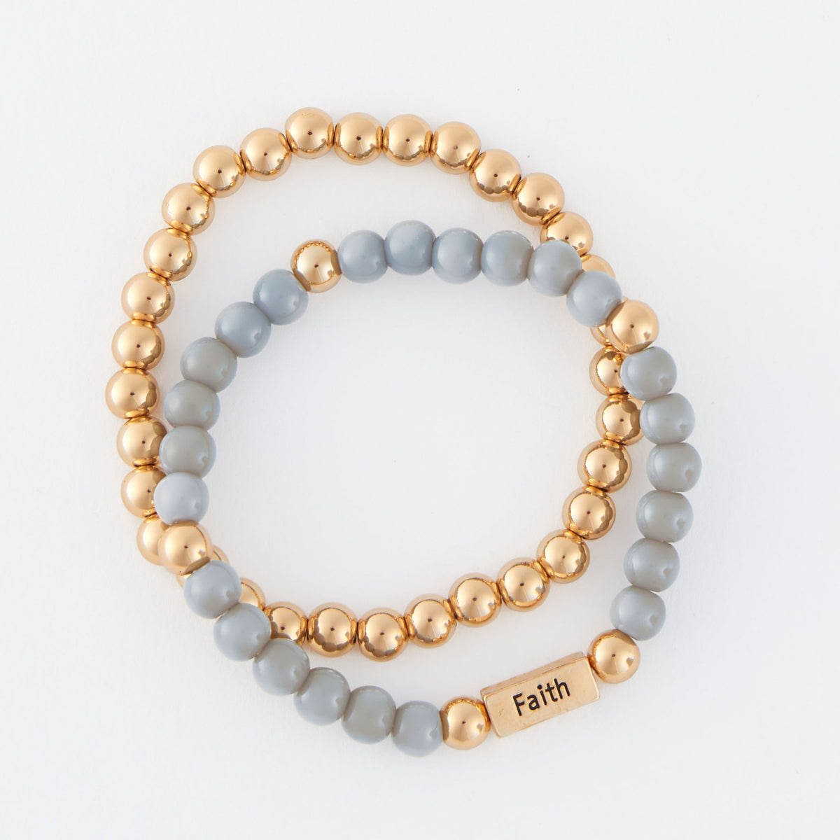 Stretch Bracelet Hollynd 2-Piece Inspirational Message Set