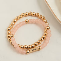 Stretch Bracelet Hollynd 2-Piece Inspirational Message Set