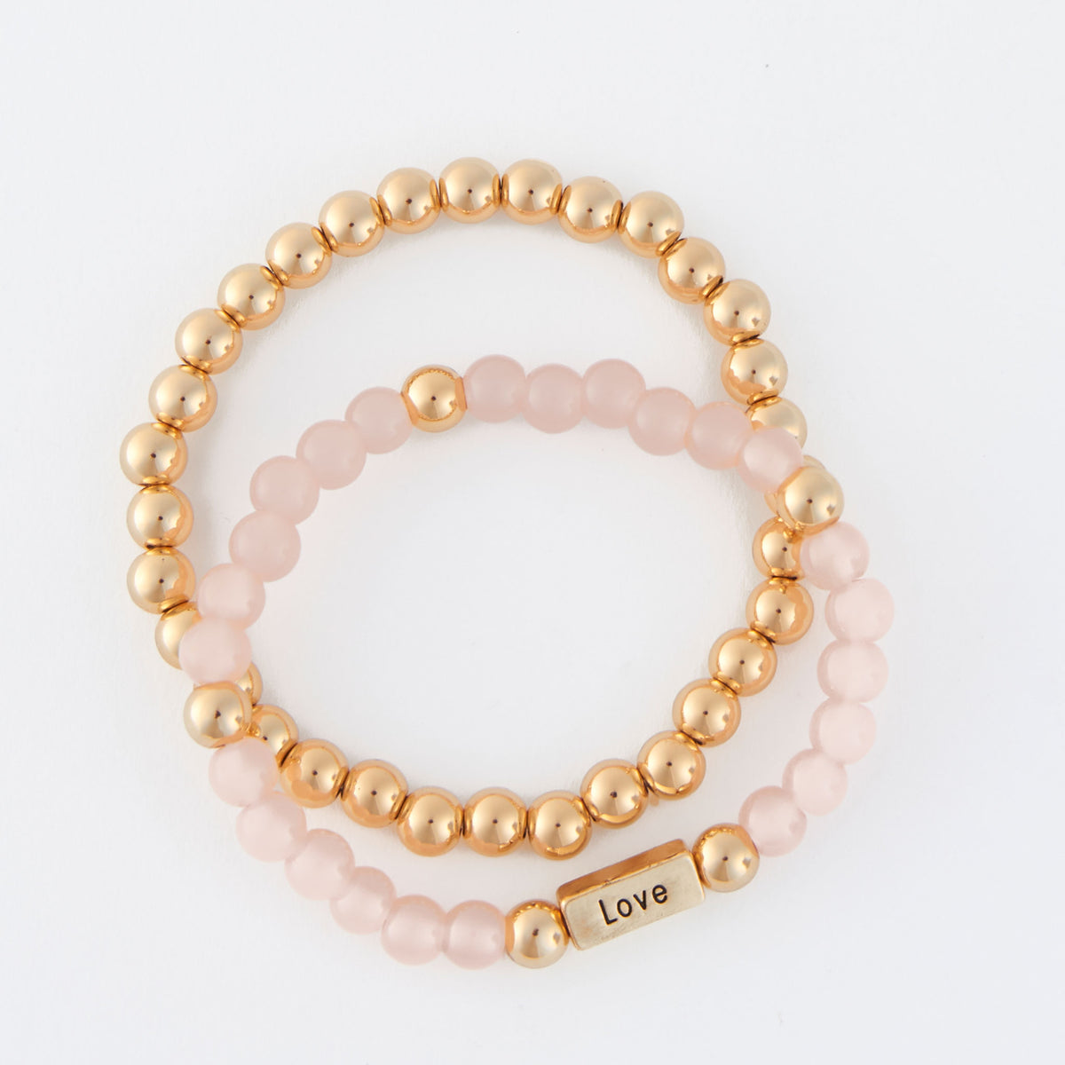 Stretch Bracelet Hollynd 2-Piece Inspirational Message Set