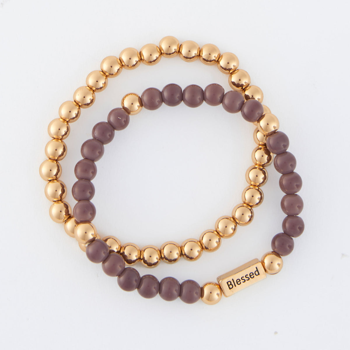 Stretch Bracelet Hollynd 2-Piece Inspirational Message Set