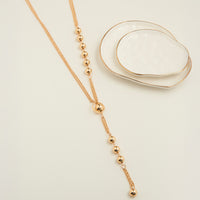 Y-Neck Necklace Neve 24" Cable Chain Bauble