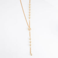 Y-Neck Necklace Neve 24" Cable Chain Bauble