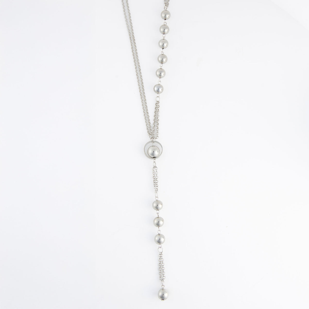 Y-Neck Necklace Neve 24" Cable Chain Bauble