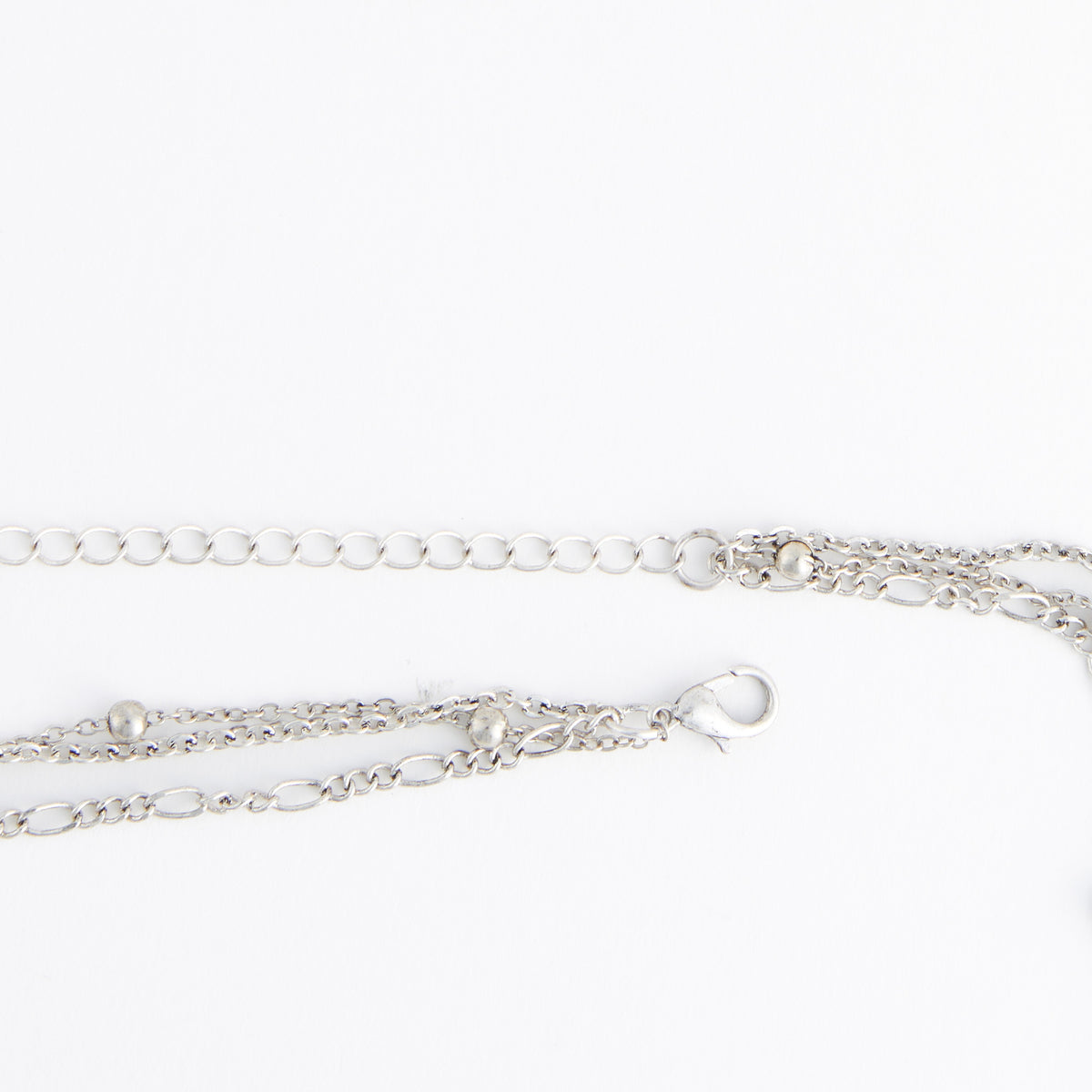 Layered Necklace Milly 20" Genuine Turquoise Pendant