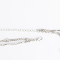 Layered Necklace Milly 20" Genuine Turquoise Pendant