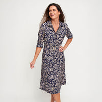 Maxi Dress Savana Long Sleeve Button Front with Pockets