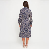 Maxi Dress Savana Long Sleeve Button Front with Pockets