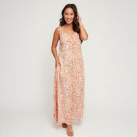 Maxi Dress Sorelle Adjustable Straps with Pockets