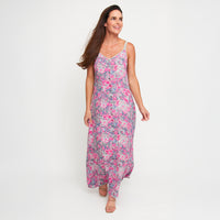 Maxi Dress Sorelle Adjustable Straps with Pockets