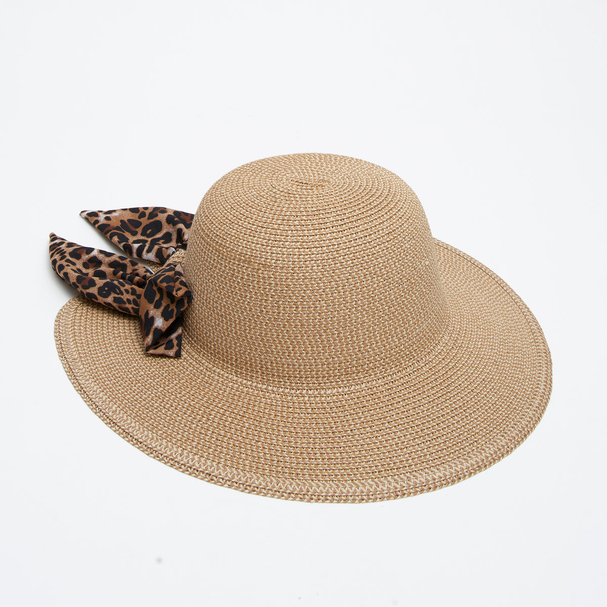 Zaya Boho Ponytail Sun Hat with Bow