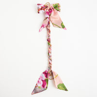 Purse Accessory Talia Braided Scarf Bag Strap with Bow