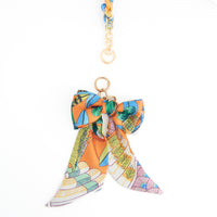 Purse Accessory Talia Braided Scarf Bag Strap with Bow