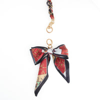 Purse Accessory Talia Braided Scarf Bag Strap with Bow