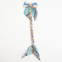 Purse Accessory Talia Braided Scarf Bag Strap with Bow