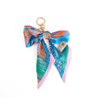 Purse Accessory Talia Braided Scarf Bag Strap with Bow