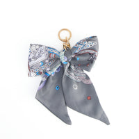 Purse Accessory Talia Braided Scarf Bag Strap with Bow