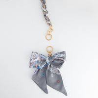 Purse Accessory Talia Braided Scarf Bag Strap with Bow