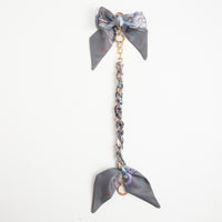 Purse Accessory Talia Braided Scarf Bag Strap with Bow