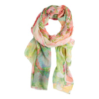 Lightweight Scarf Tilly Summer Fashion Abstract Garden