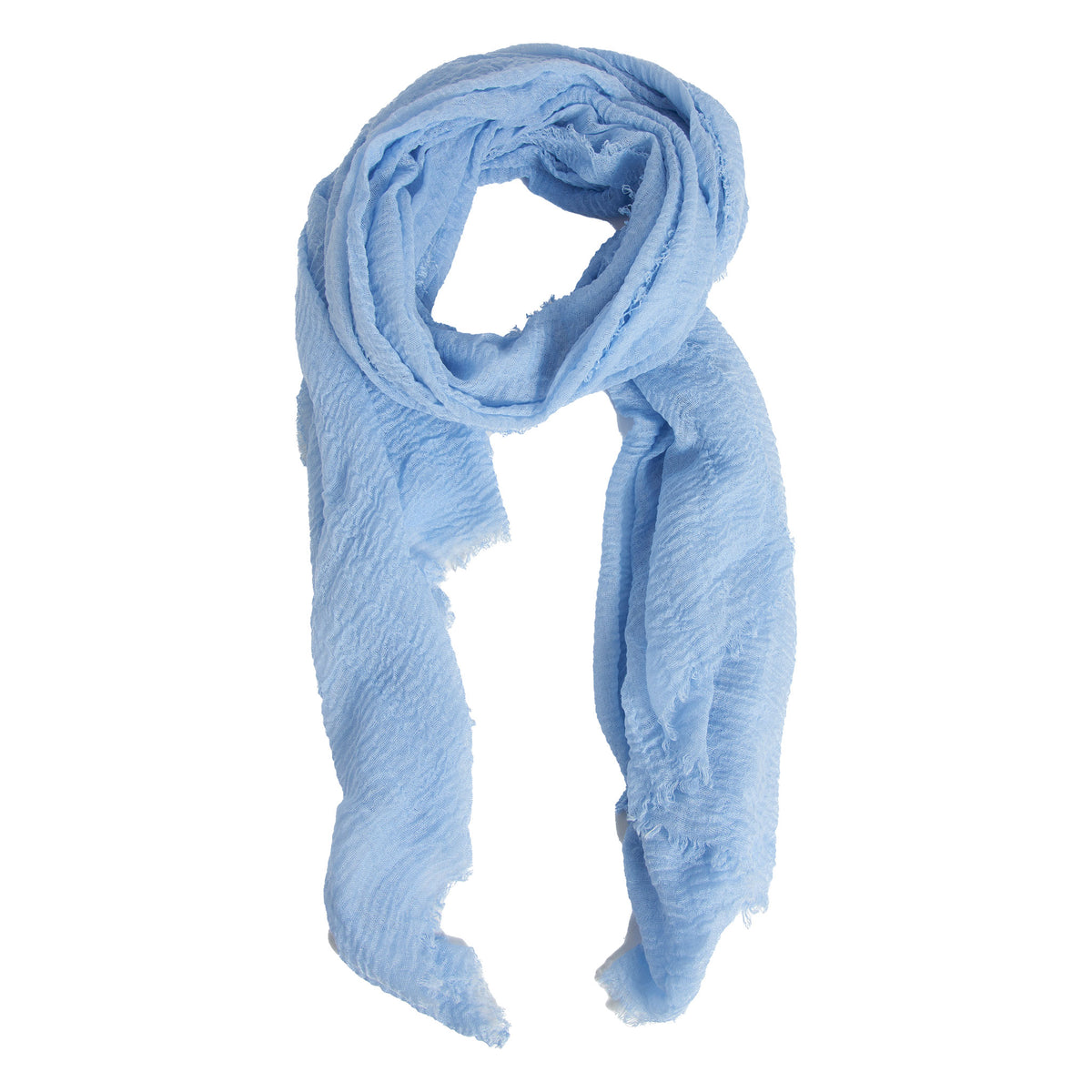Lightweight Scarf Jaymes Summer Fashion Raw Edge