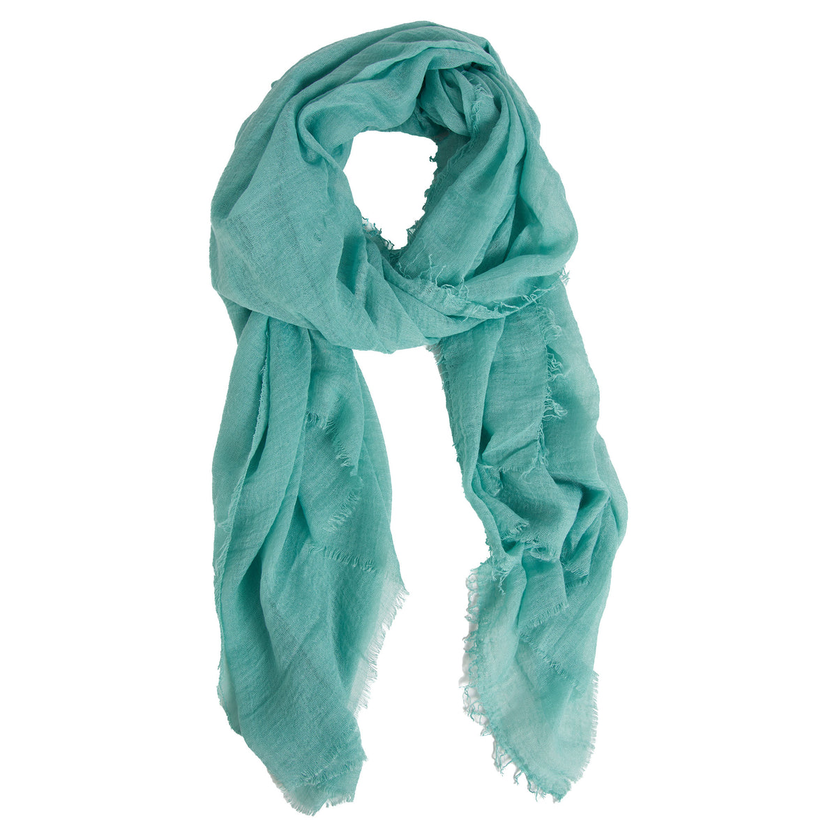 Lightweight Scarf Jaymes Summer Fashion Raw Edge
