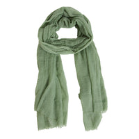 Lightweight Scarf Jaymes Summer Fashion Raw Edge