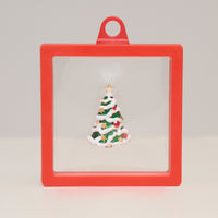 Christmas Tree Brooch Holiday Ornament Giftable Pin
