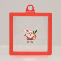 Christmas Santa Brooch Holiday Giftable Ornament Pin