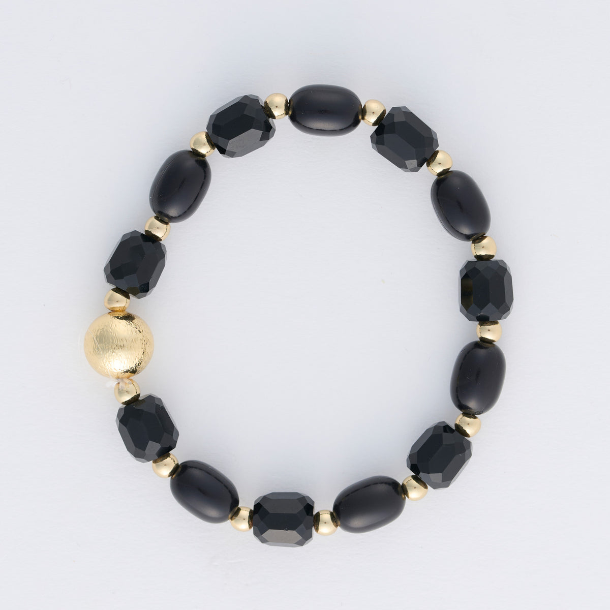 Beaded Bracelet Mixed Bead Sia Stretch Bracelet