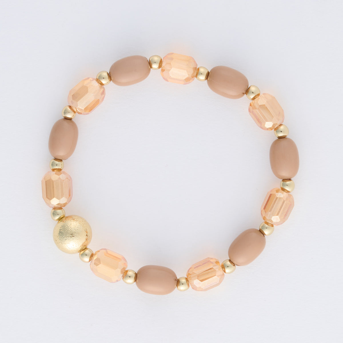 Beaded Bracelet Mixed Bead Sia Stretch Bracelet