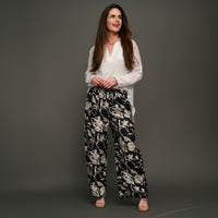 Wide Leg Cargo Pants Hammered Satin Laine Pant